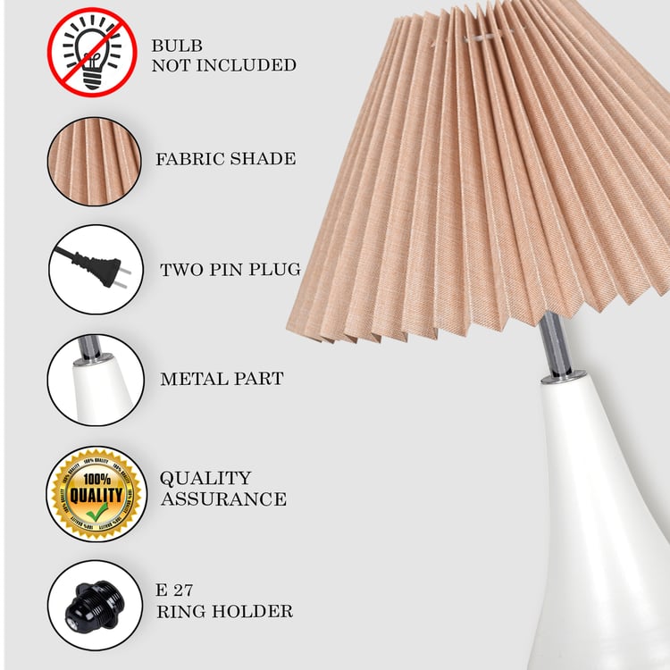 HOMESAKE Metal Table Lamp