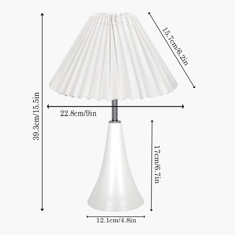 HOMESAKE Metal Table Lamp