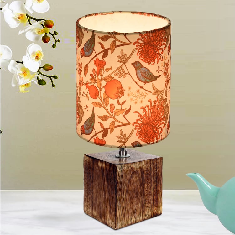 HOMESAKE Wooden Table Lamp