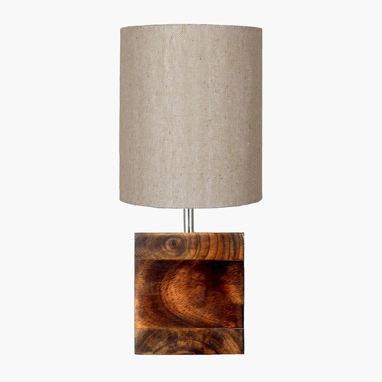 HOMESAKE Wooden Table Lamp