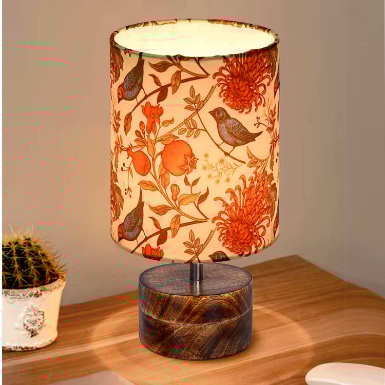 HOMESAKE Wooden Table Lamp