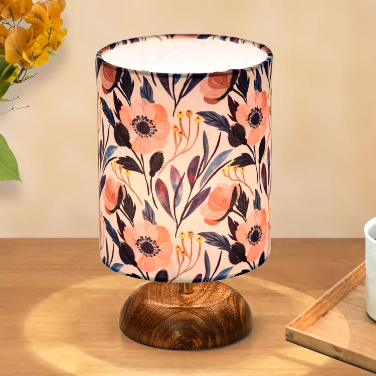 HOMESAKE Wooden Table Lamp