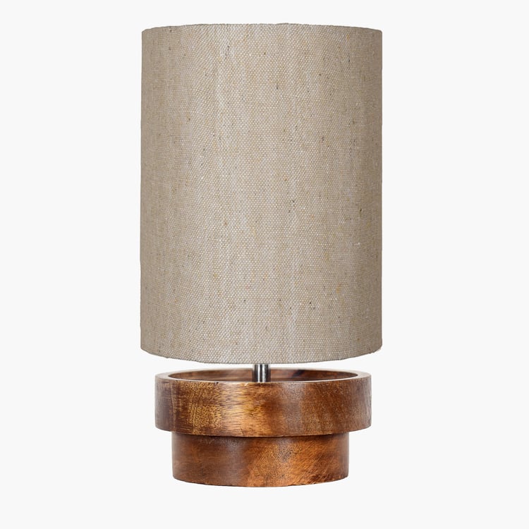 HOMESAKE Wooden Table Lamp
