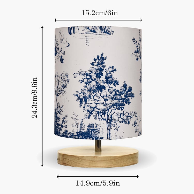 HOMESAKE Wooden Table Lamp