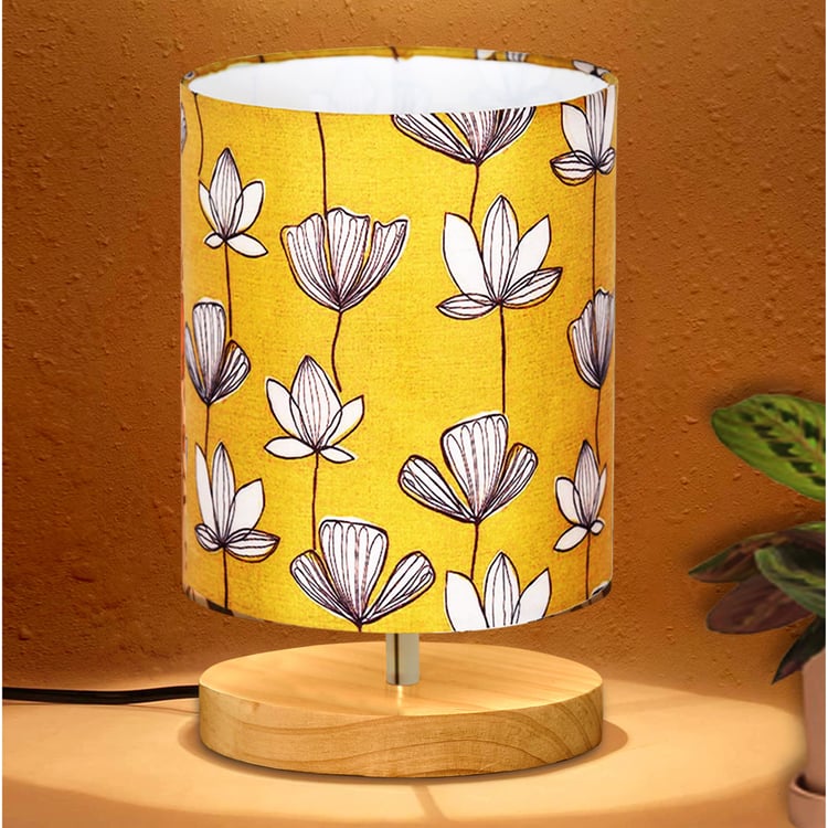 HOMESAKE Wooden Table Lamp
