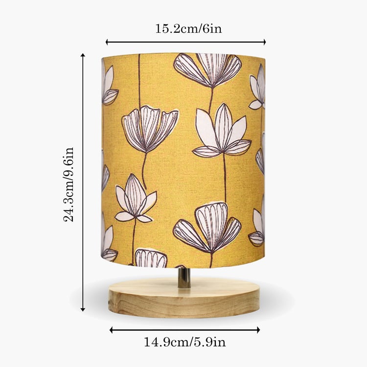 HOMESAKE Wooden Table Lamp