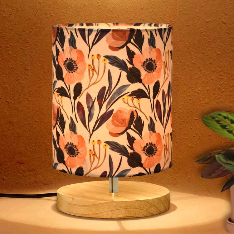 HOMESAKE Wooden Table Lamp