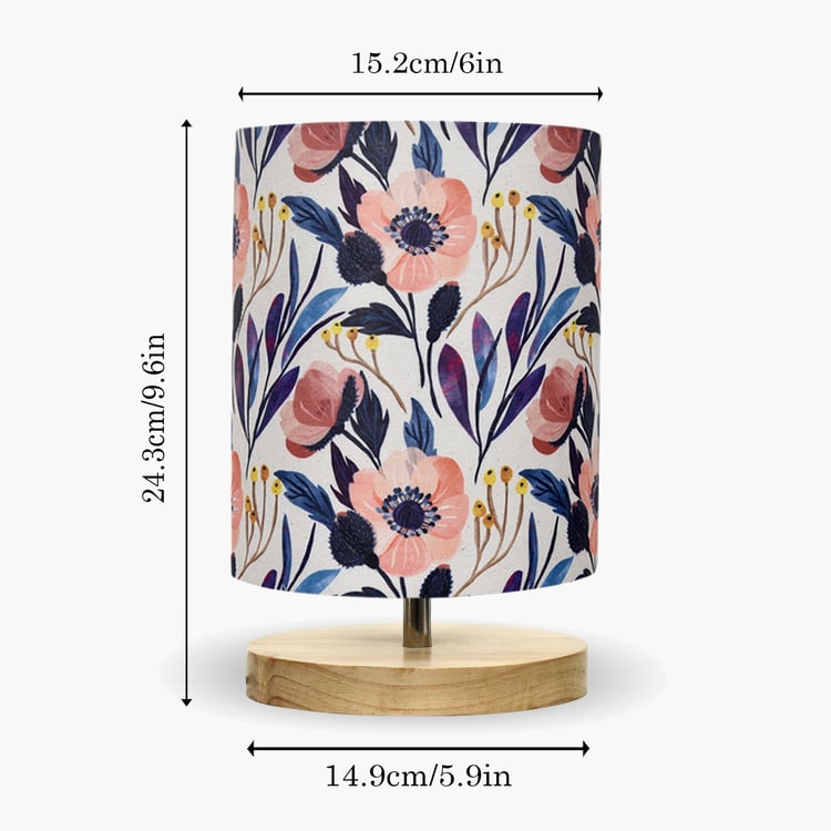 HOMESAKE Wooden Table Lamp