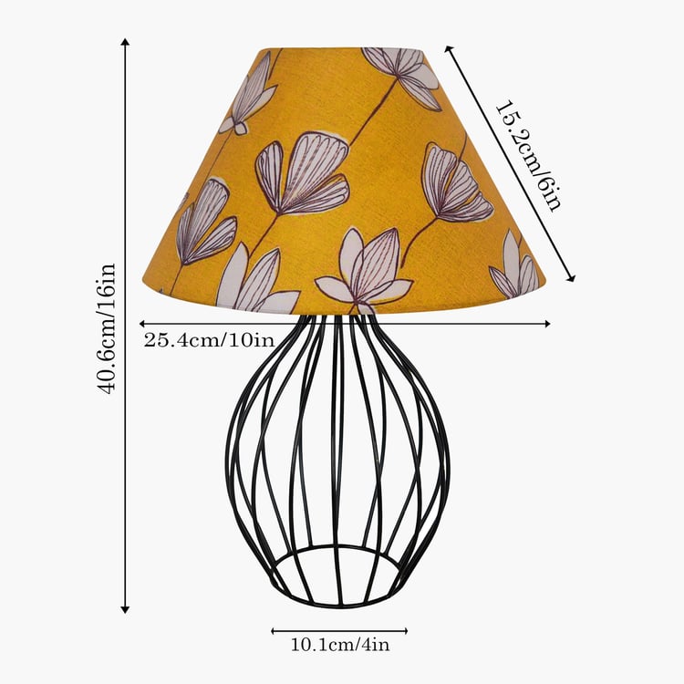 HOMESAKE Metal Table Lamp