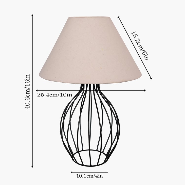 HOMESAKE Metal Table Lamp