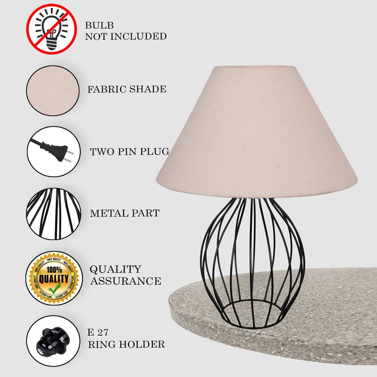 HOMESAKE Metal Table Lamp
