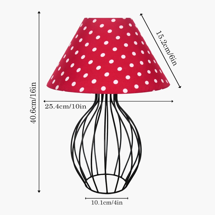 HOMESAKE Metal Table Lamp