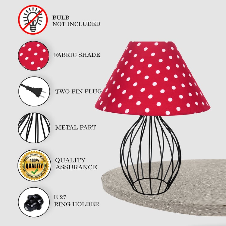 HOMESAKE Metal Table Lamp