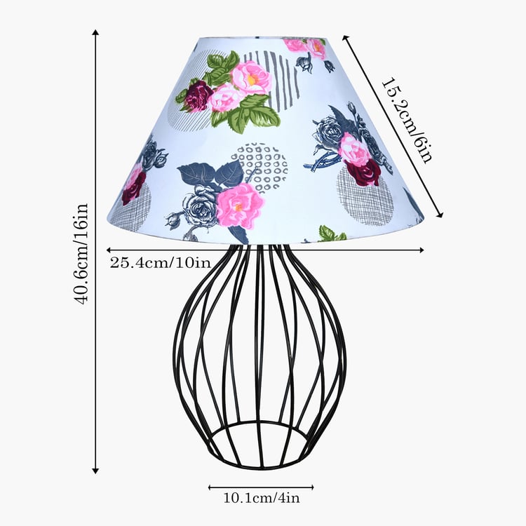 HOMESAKE Metal Table Lamp - Large
