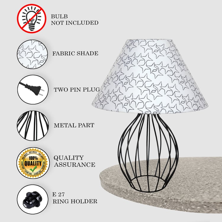 HOMESAKE Metal Table Lamp - Large