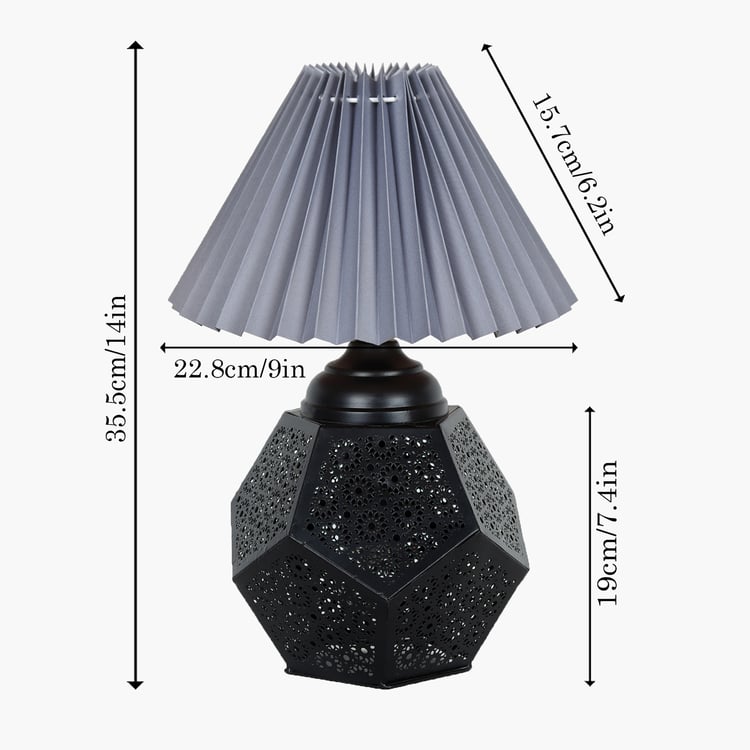 HOMESAKE Metal Table Lamp