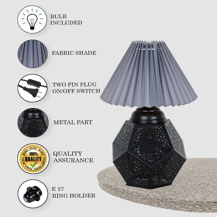 HOMESAKE Metal Table Lamp