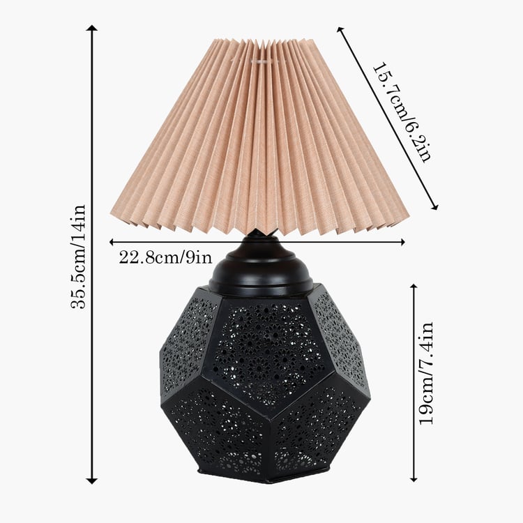 HOMESAKE Metal Table Lamp