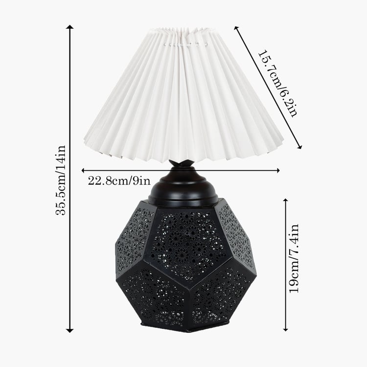 HOMESAKE Metal Table Lamp