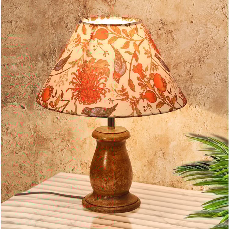HOMESAKE Wooden Table Lamp