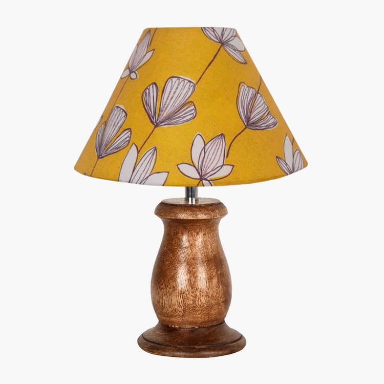 HOMESAKE Wooden Table Lamp