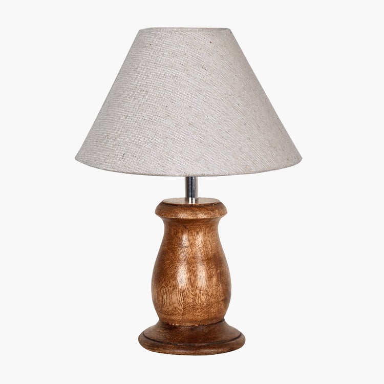 HOMESAKE Wooden Table Lamp