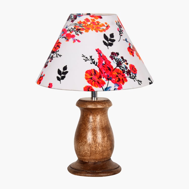 HOMESAKE Wooden Table Lamp