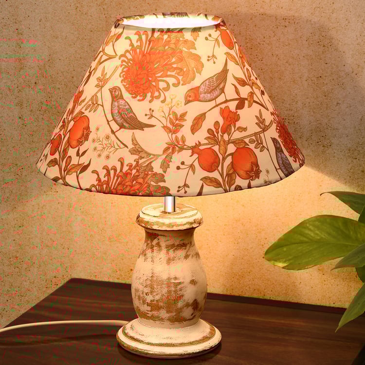 HOMESAKE Wooden Table Lamp