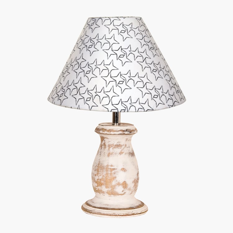 HOMESAKE Wooden Table Lamp