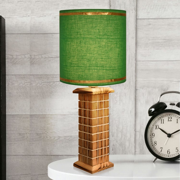 HOMESAKE Wooden Table Lamp