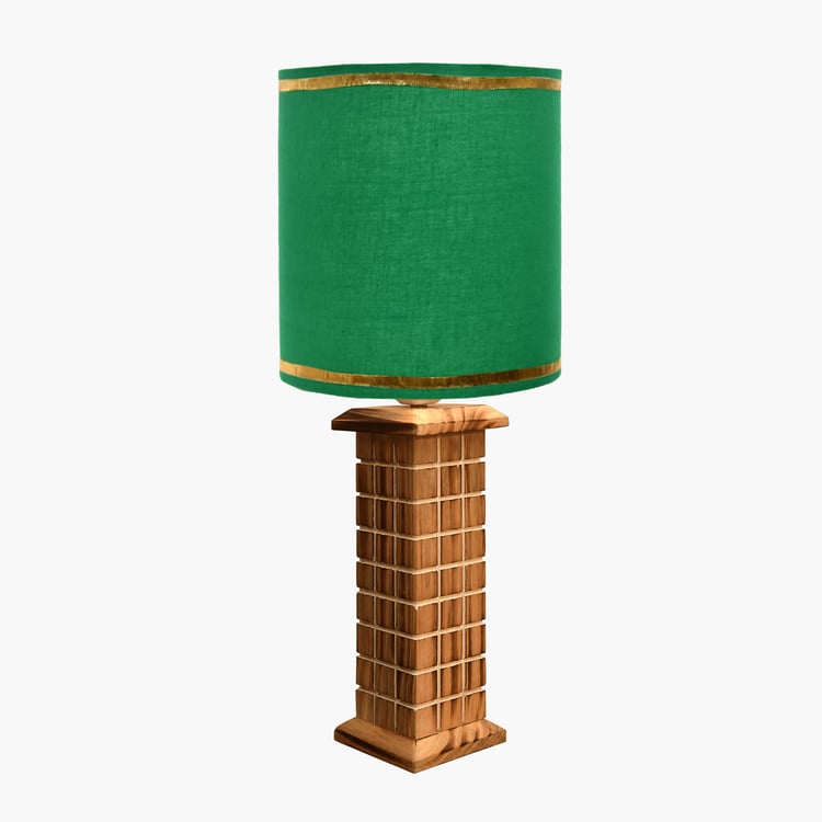 HOMESAKE Wooden Table Lamp