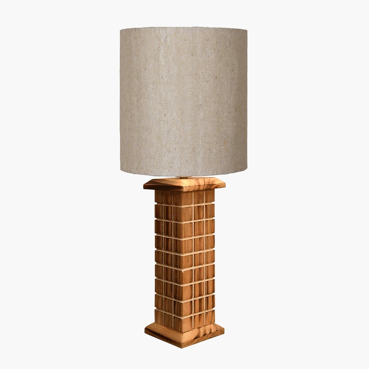 HOMESAKE Wooden Table Lamp