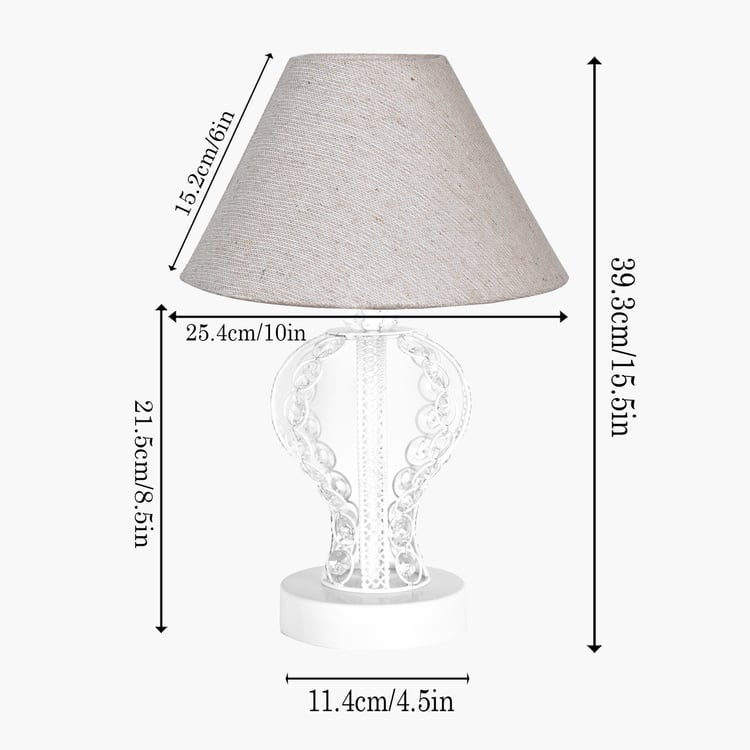 HOMESAKE Metal Table Lamp