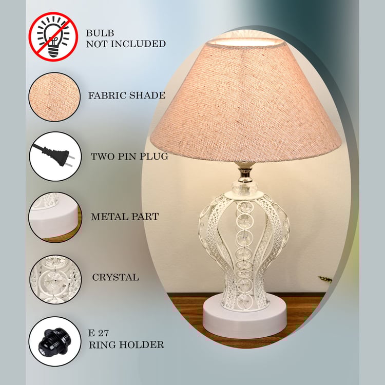 HOMESAKE Metal Table Lamp