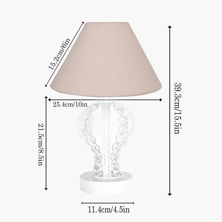 HOMESAKE Metal Table Lamp