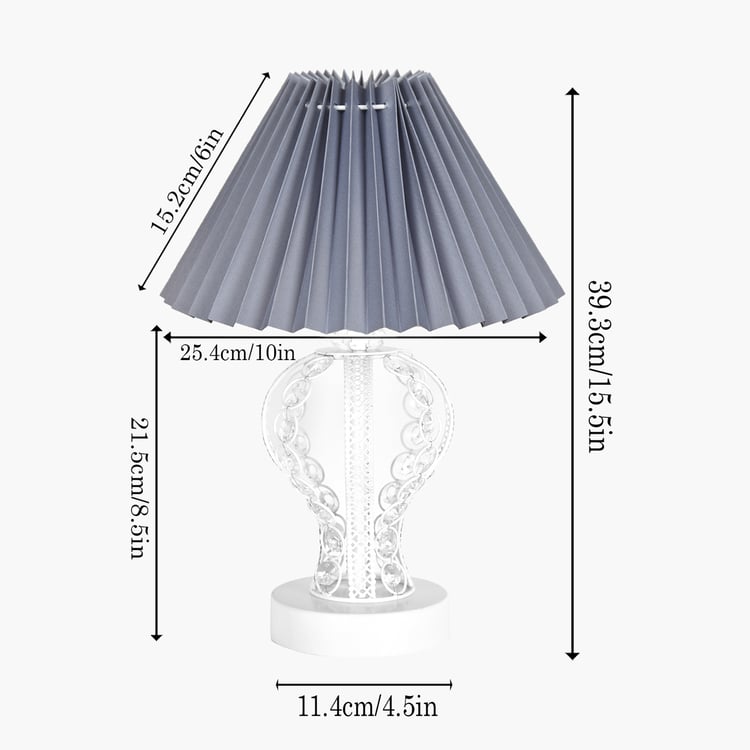 HOMESAKE Metal Table Lamp
