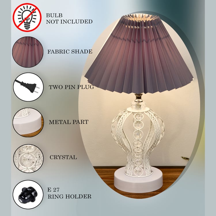 HOMESAKE Metal Table Lamp