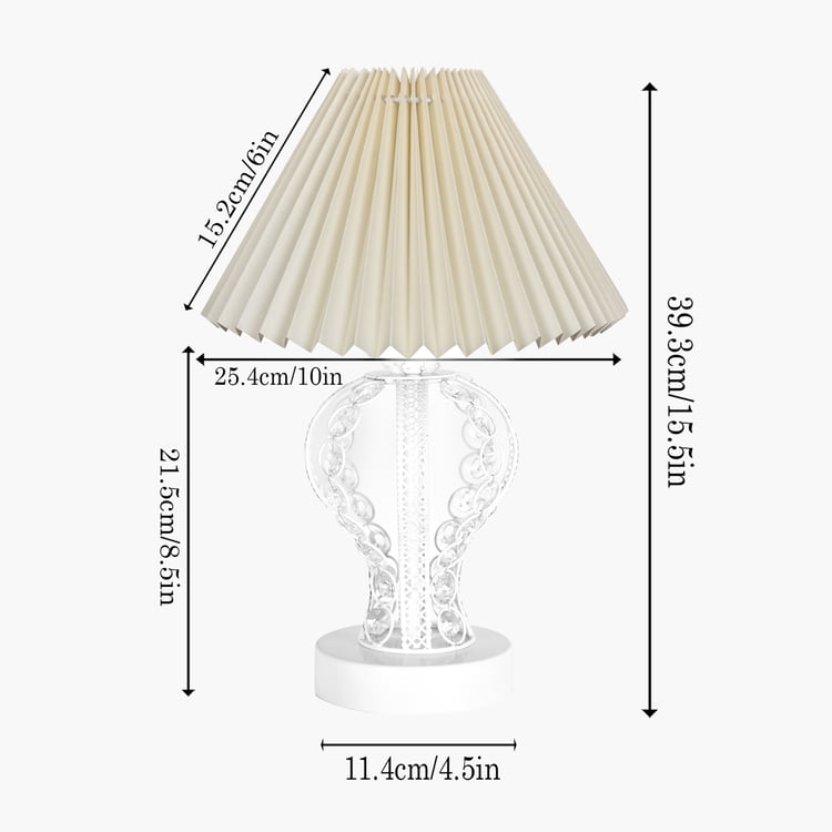 HOMESAKE Metal Table Lamp