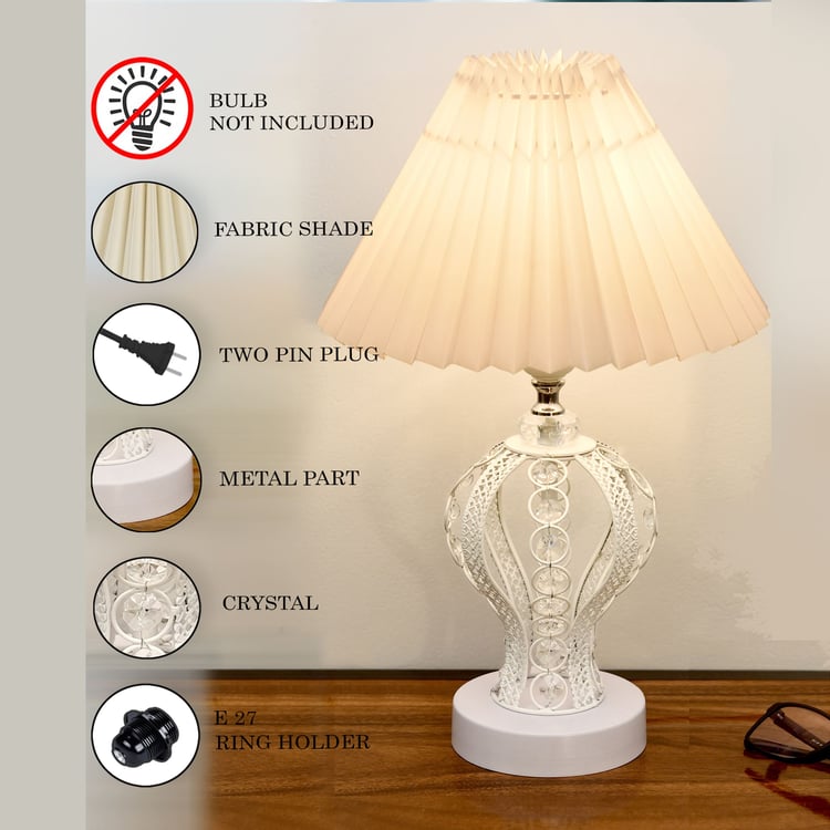 HOMESAKE Metal Table Lamp