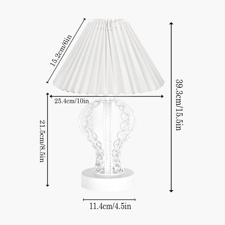 HOMESAKE Metal Table Lamp