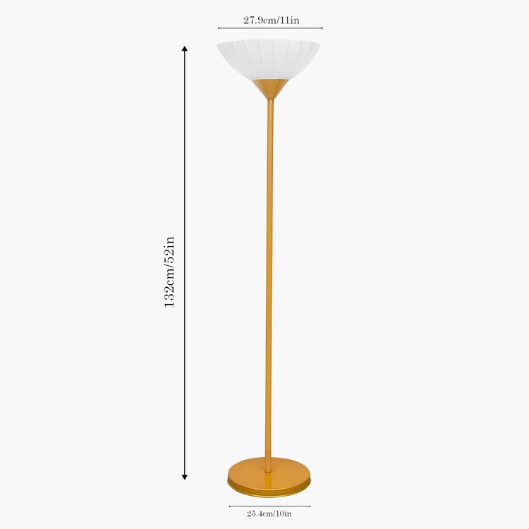 HOMESAKE Metal Floor Lamp