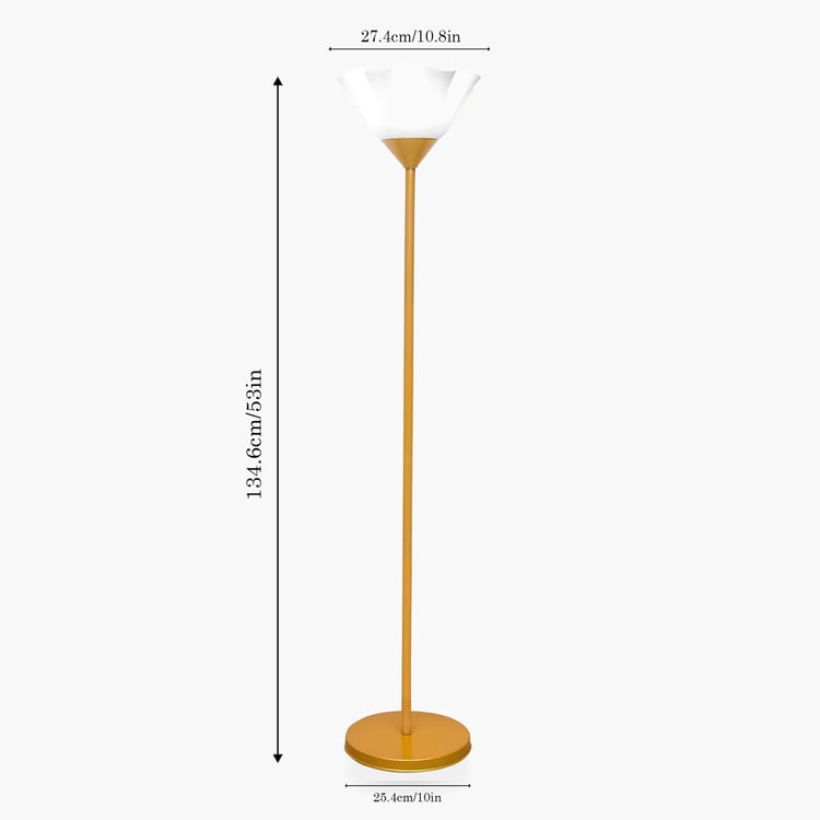 HOMESAKE Metal Floor Lamp