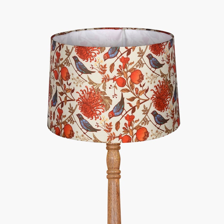 HOMESAKE Wooden Floor Lamp