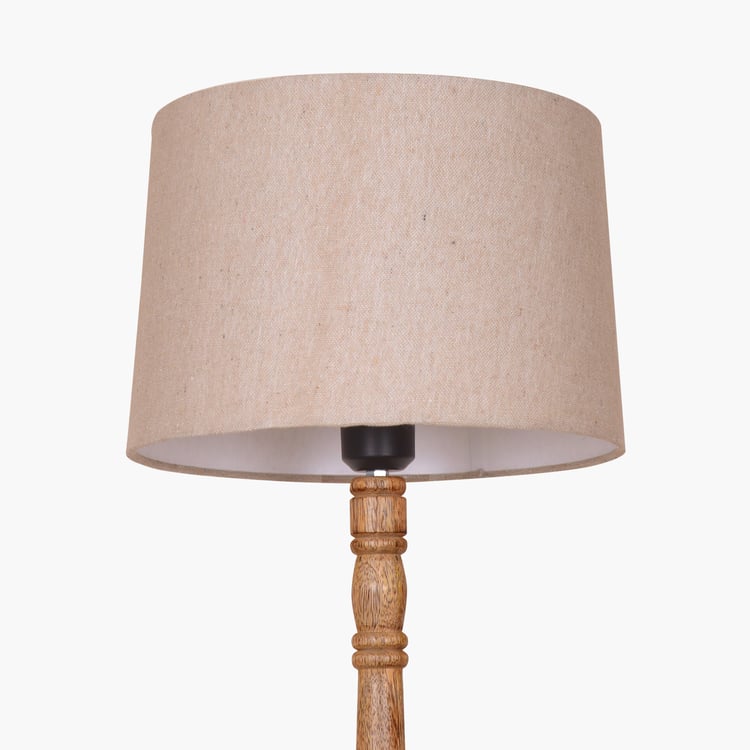 HOMESAKE Wooden Floor Lamp
