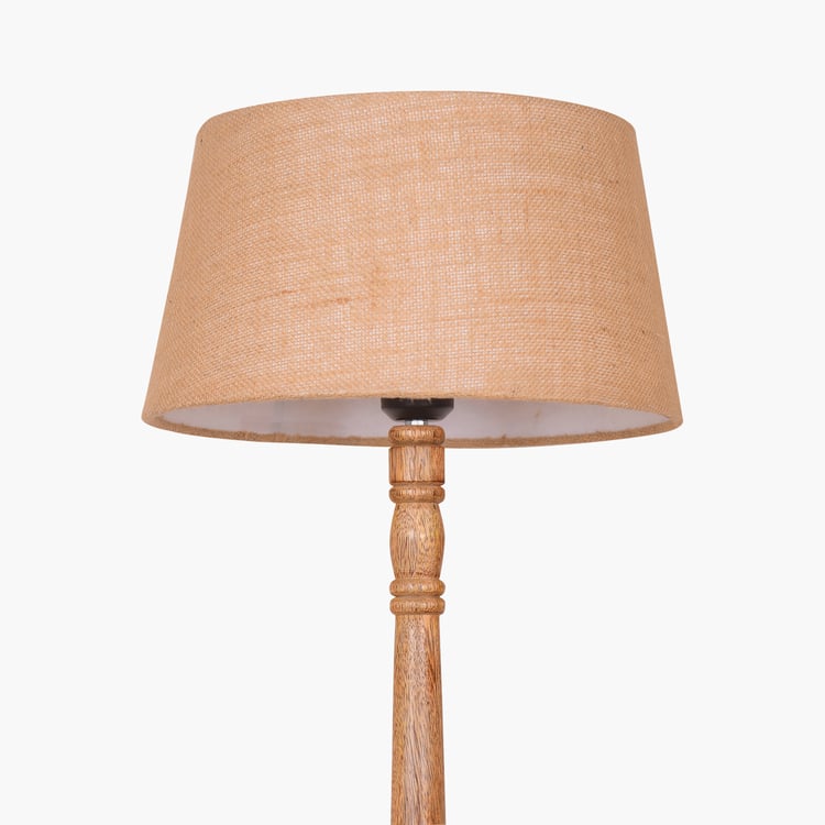 HOMESAKE Wooden Floor Lamp