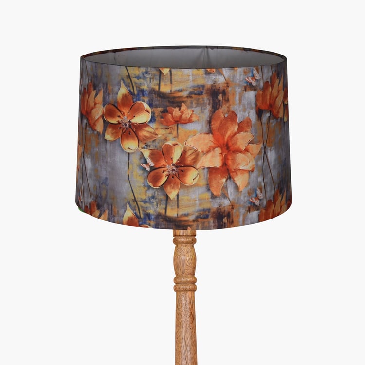 HOMESAKE Wooden Floor Lamp