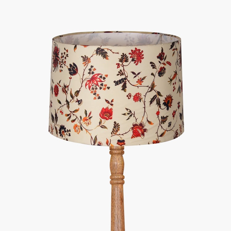 HOMESAKE Wooden Floor Lamp