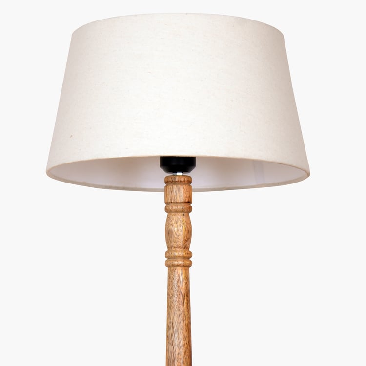 HOMESAKE Wooden Floor Lamp