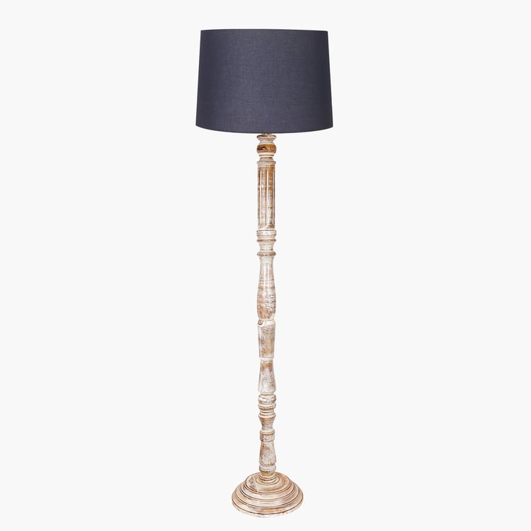 HOMESAKE Wooden Floor Lamp
