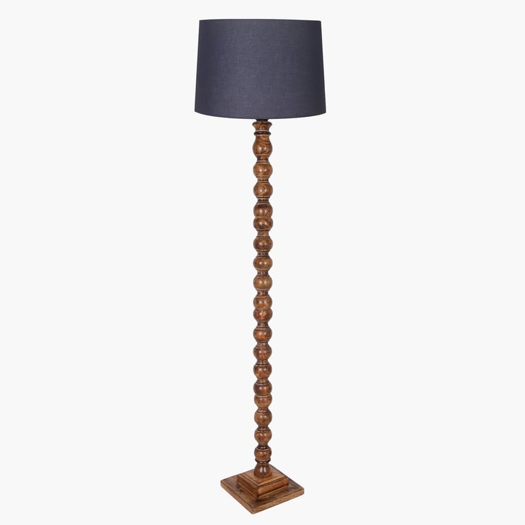 HOMESAKE Wooden Floor Lamp